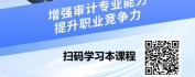 【线上视频课】审计方法与技巧系列之审计基本知识