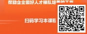 【线上视频课】运筹帷幄-企业人力资源战略规划之思维提升
